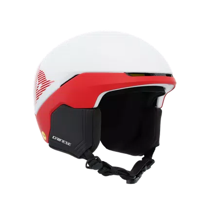 NUCLEO MIPS CASQUE DE SKI - LILY WHITE/RACING RED - 2