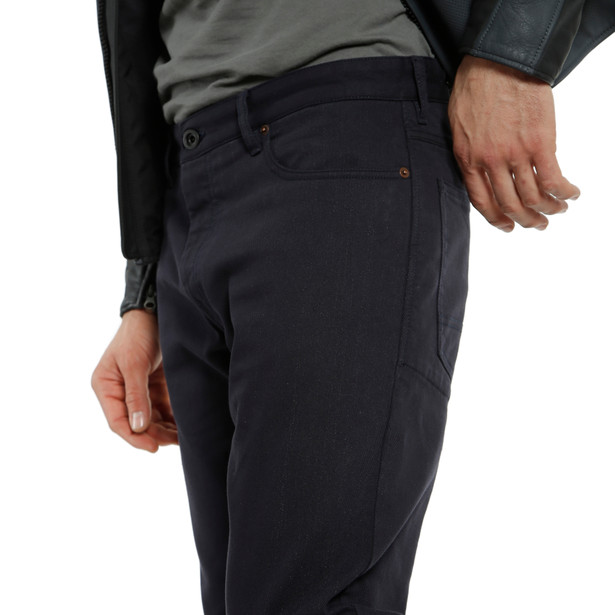 classic-regular-pantaloni-moto-in-tessuto-uomo-blue image number 6
