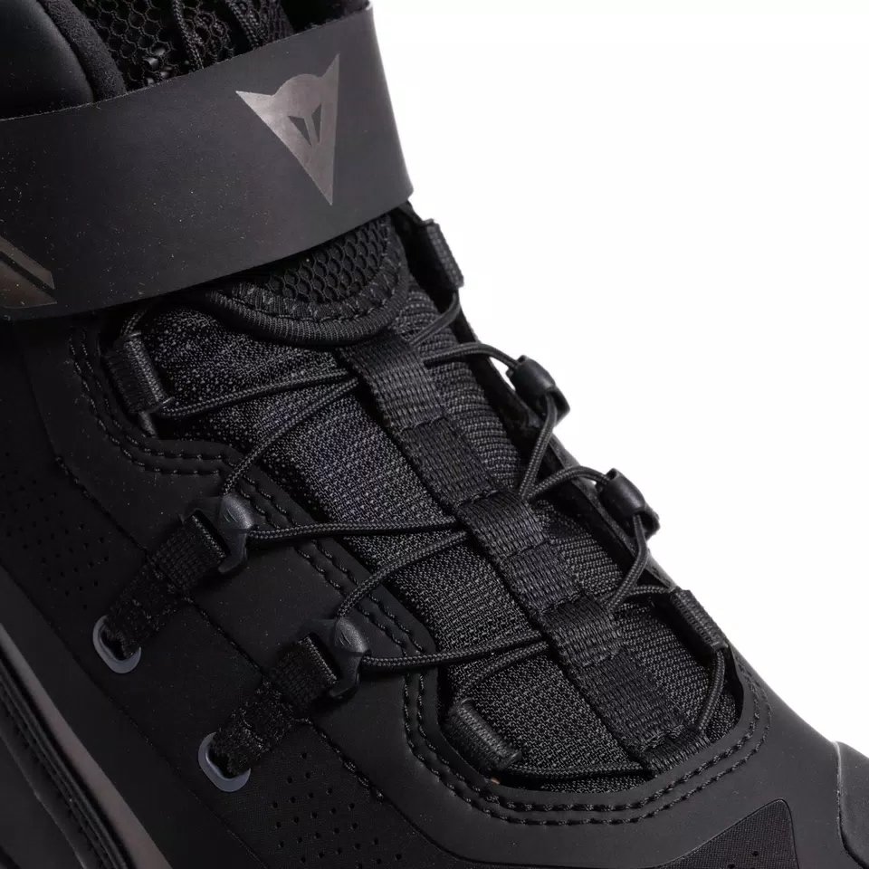 HERIAN D-WP - CHAUSSURES DE MOTO IMPERMÉABLES - BLACK/ANTHRACITE - 6