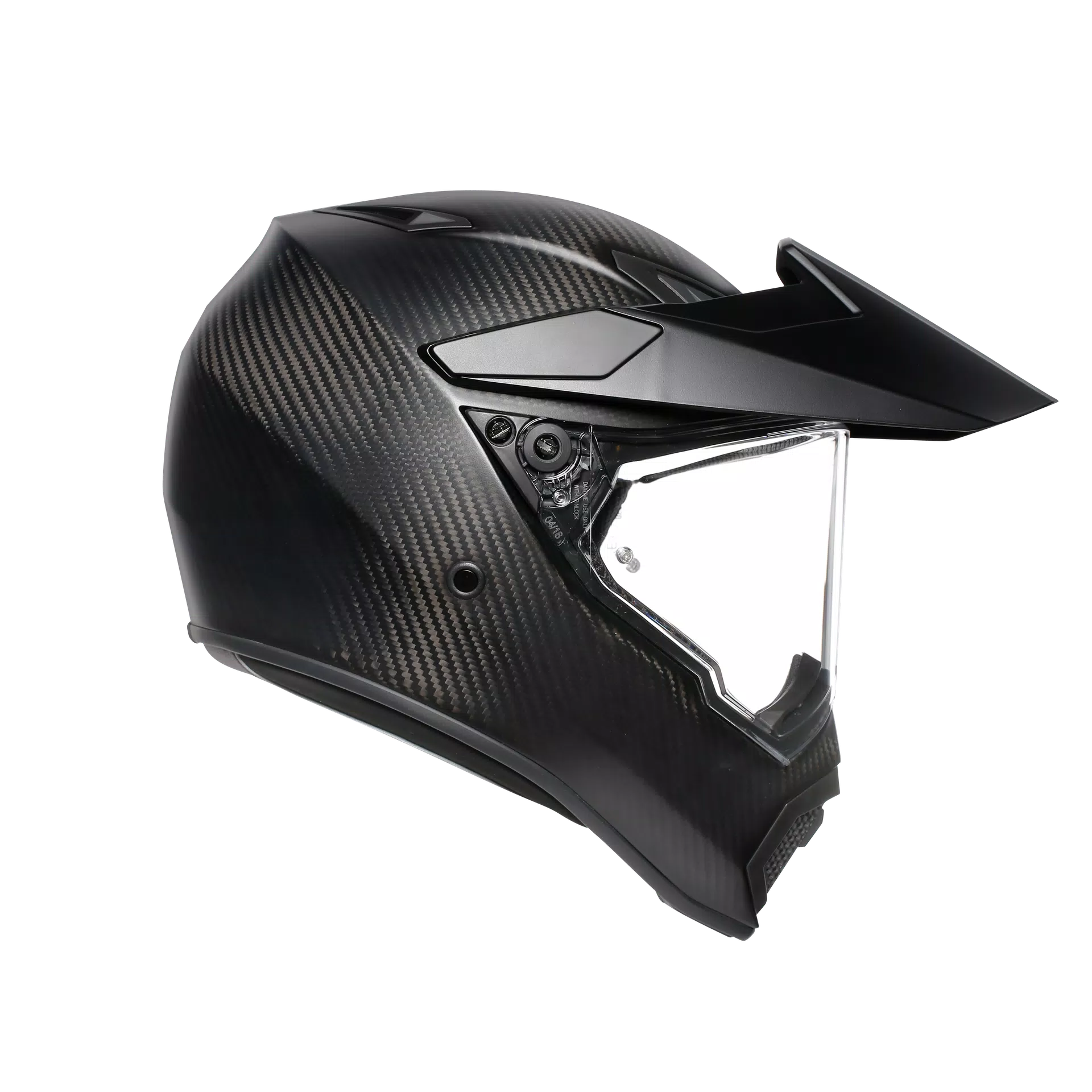 AX9 AGV DOT(E2206) MPLK - MONO MATT CARBON