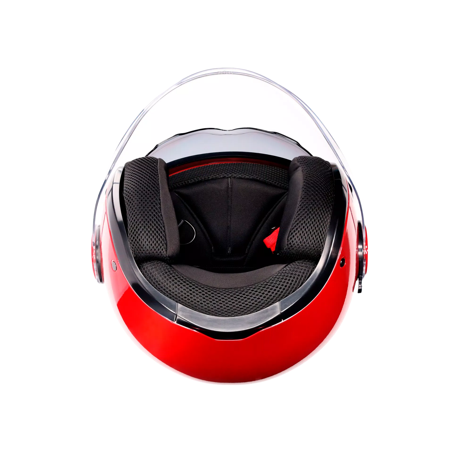 ETERES MONO CORSA RED - MOTORBIKE OPEN FACE HELMET E2206