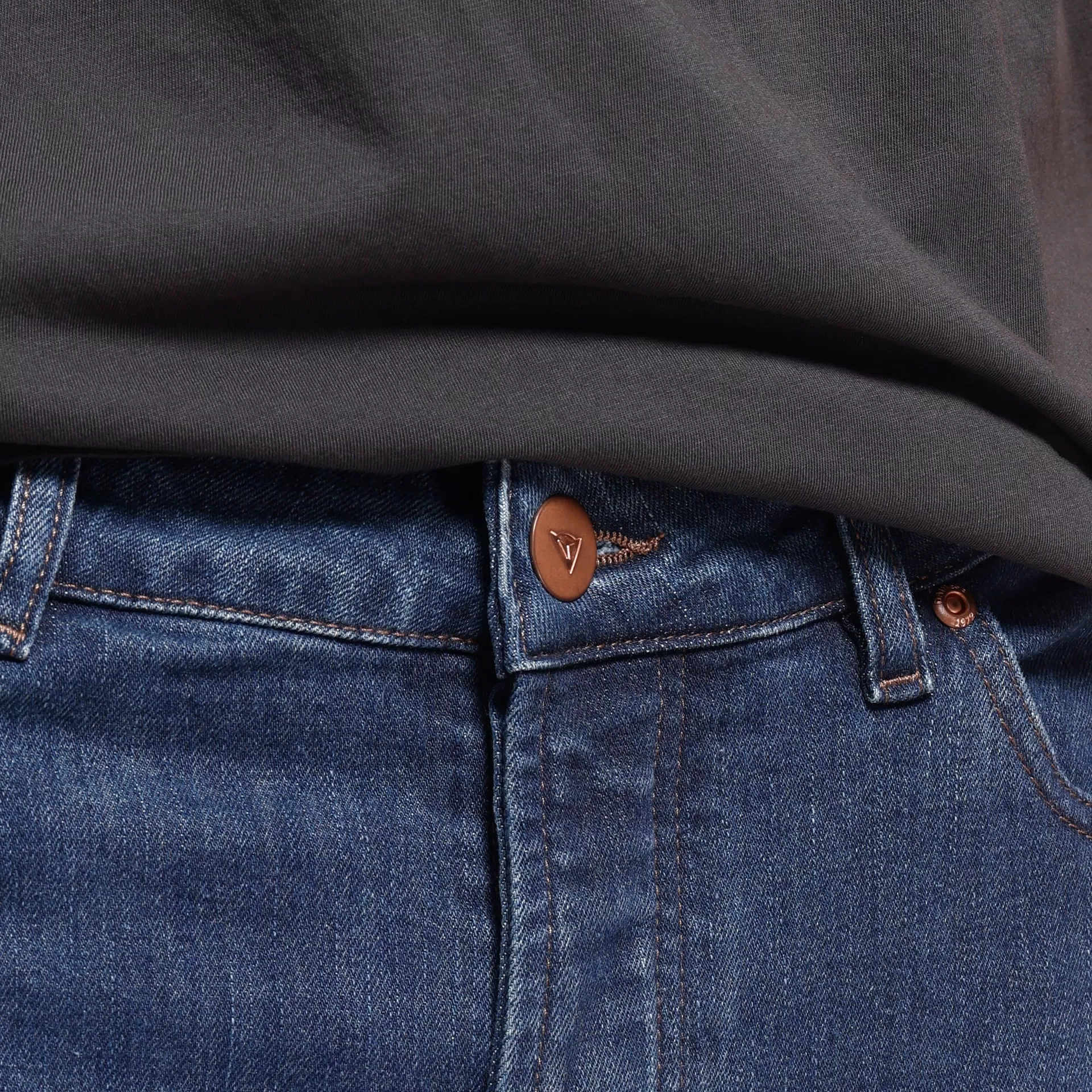 5-POCKET DENIM REGULAR - JEAN MOTO HOMME