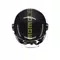 MOMODESIGN FGTR CLASSIC STRIPES GLITTER/YELLOW FLUO  - JET HELMET WITH VISOR E2206