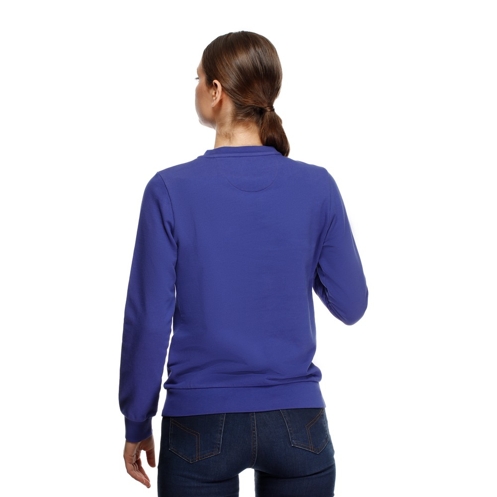 ride-respect-felpa-100-cotone-donna-oriental-blue image number 3