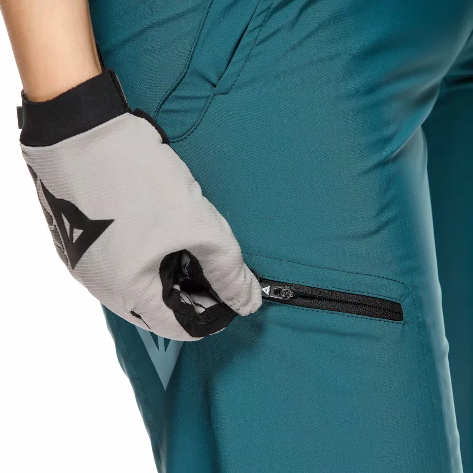 HG OMNIA - PANTALONS COURTS VÉLO POUR FEMME - DEEP GREEN - 9