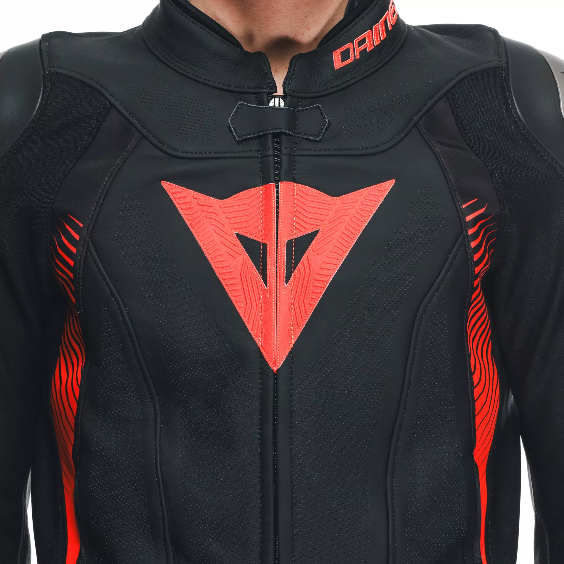 SUPER SPEED 4 - MEN'S MOTORCYCLE PERFORATED LEATHER JACKET