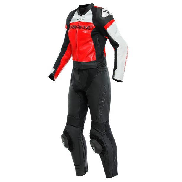 mirage-lady-leather-2pcs-suit-s-t-black-lava-red-white image number 0