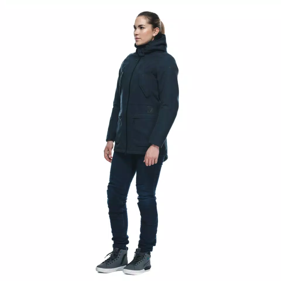 DARSENA ABSØLUTESHELL™ PRO - MEN'S WATERPROOF MOTORCYCLE PARKA - BLACK - 4