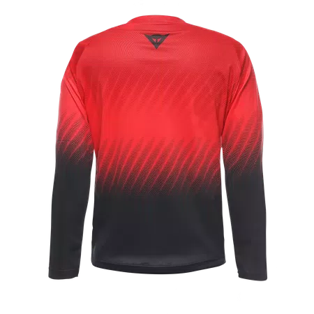 SCARABEO JERSEY LS - LONG SLEEVE BIKE SHIRT FOR KIDS - HIGH-RISK-RED/BLACK - 2