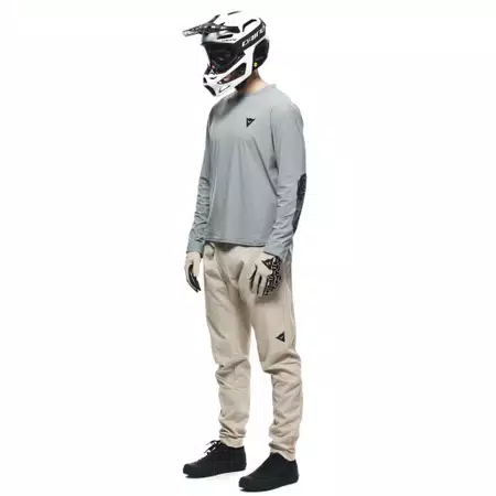 HGR JERSEY LS - HEREN LANGERM BIKE T-SHIRT - GRAY - 4