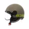 MOMODESIGN FGTR CLASSIC MATT SAND / LIME - JET HELMET WITH VISOR E2206