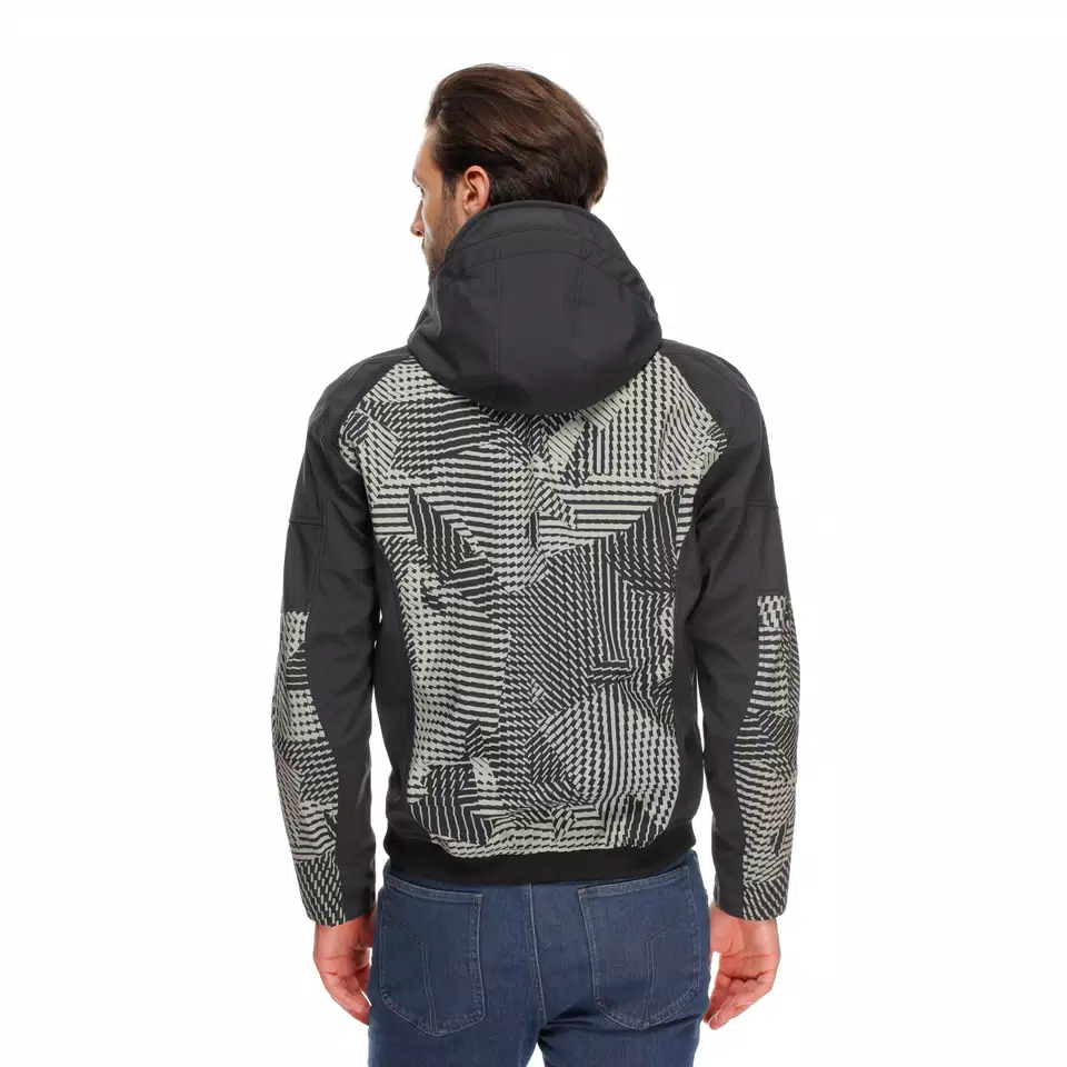 IGNITE 2 - MEN TEXTILE MOTORCYCLE JACKET - BLACK/MOSS GRAY - 6