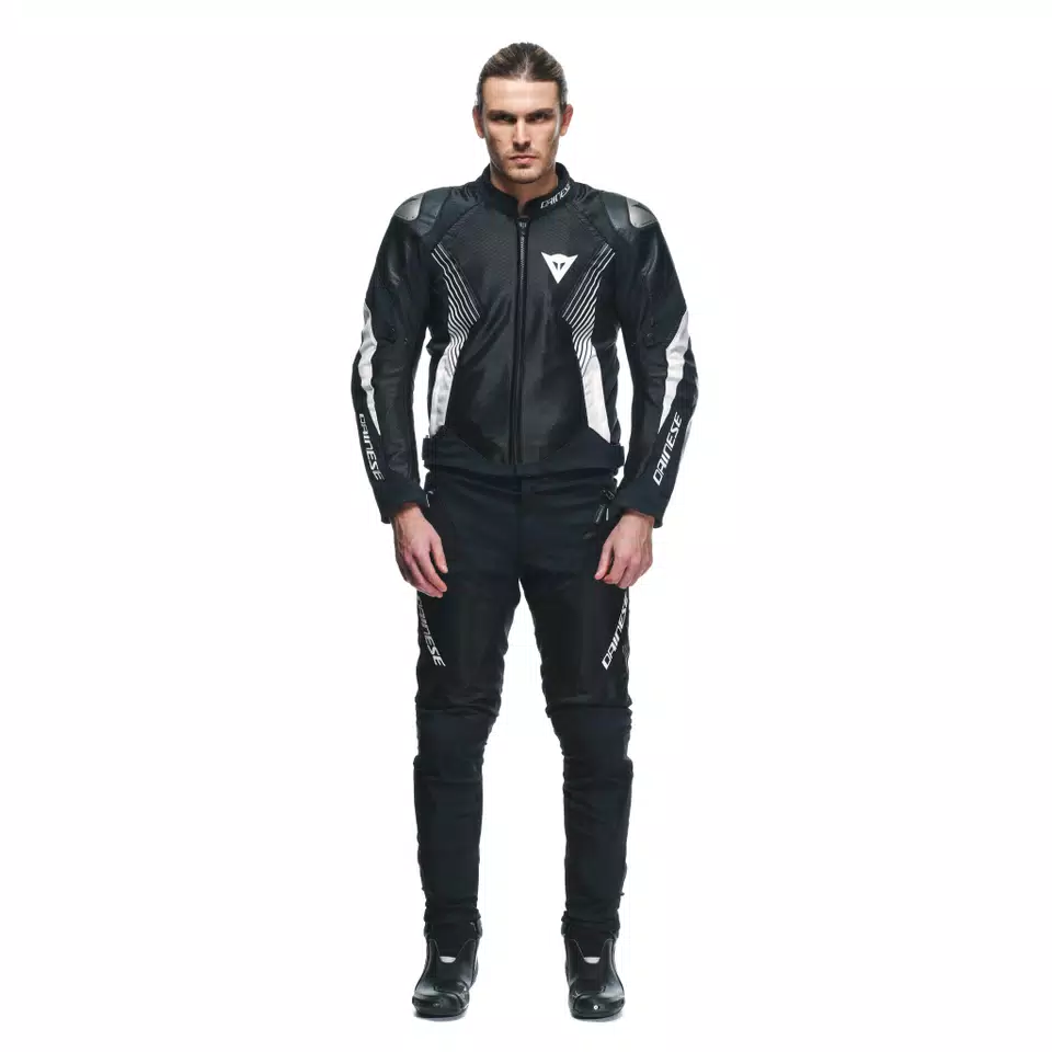 DRAKE 2 AIR ABSØLUTESHELL - MEN'S WATERPROOF MOTORCYCLE SUMMER PANTS - BLACK/BLACK - 3