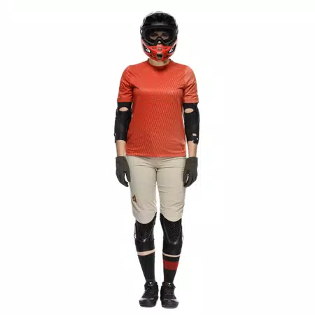 HG AER JERSEY SS - MAGLIA BICI MANICHE CORTE DONNA - RED - 3