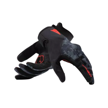 INTREPYD - MOTORRADHANDSCHUHE AUS STOFF - BLACK/GREY-CAMO - 5