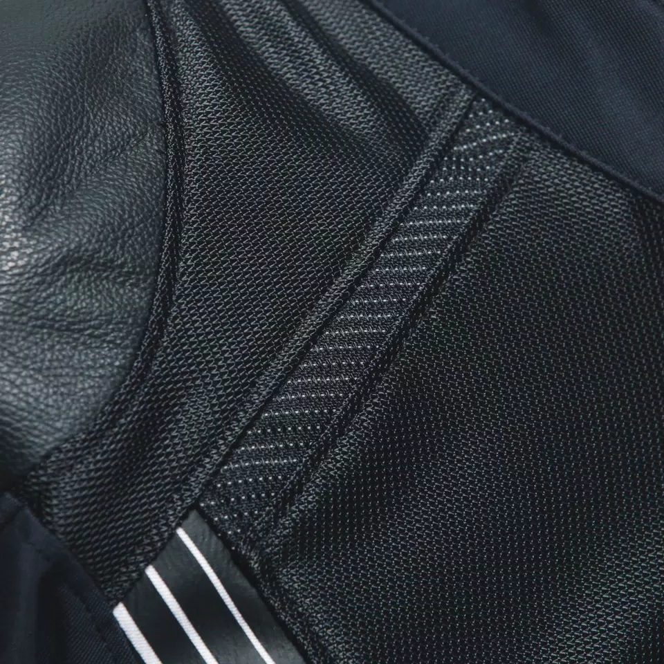 SUPER RIDER 2 ABSOLUTESHELL™ - MEN'S WATERPROOF MOTORCYCLE JACKET - BLACK/BLACK/WHITE - 12