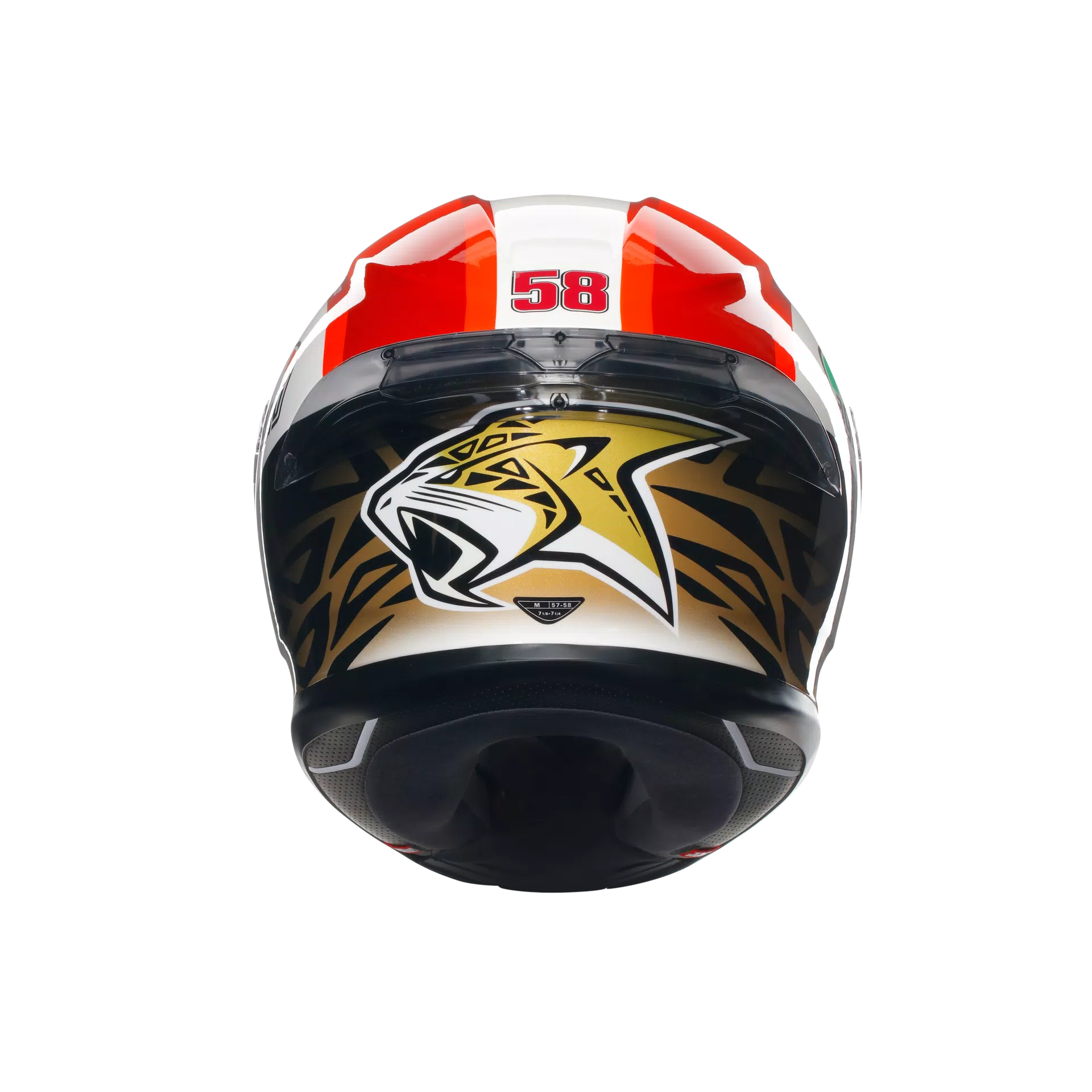 K6 S SIC58 - CASCO MOTO INTEGRALE E2206