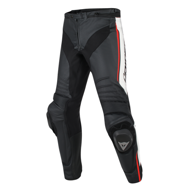 misano-leather-pants-black-white-red-fluo image number 0