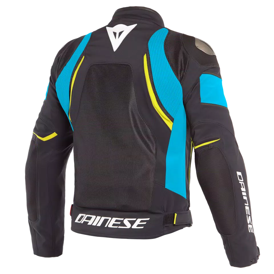 DINAMICA AIR D-DRY JACKET - BLACK/FIRE-BLUE/FLUO-YELLOW - 2