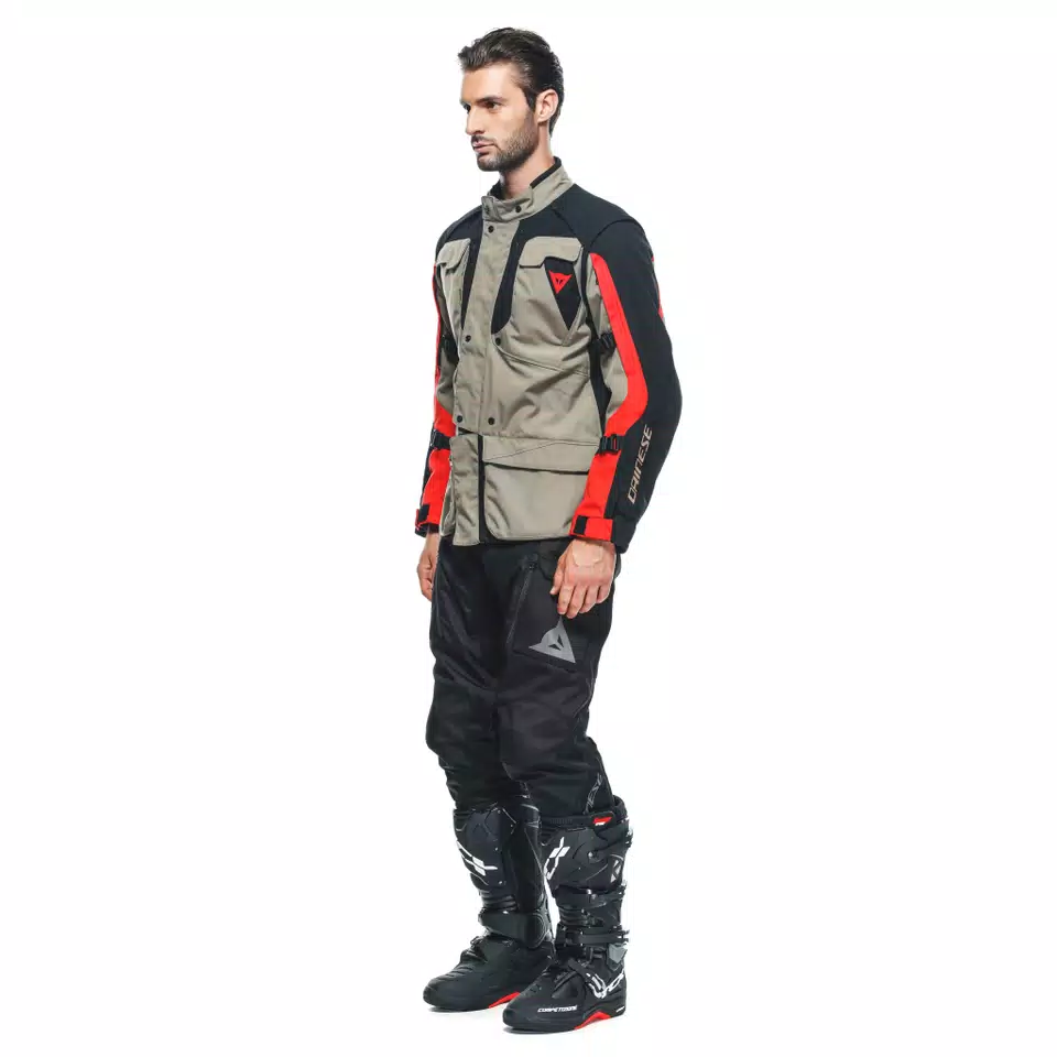 ALLIGATOR TEX JACKET - WALNUT/BLACK/LAVA-RED - 4