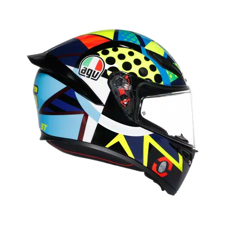 K1 S ROSSI WINTER TEST 2020 - MOTORBIKE FULL FACE HELMET DOT (E2206) -  - 3