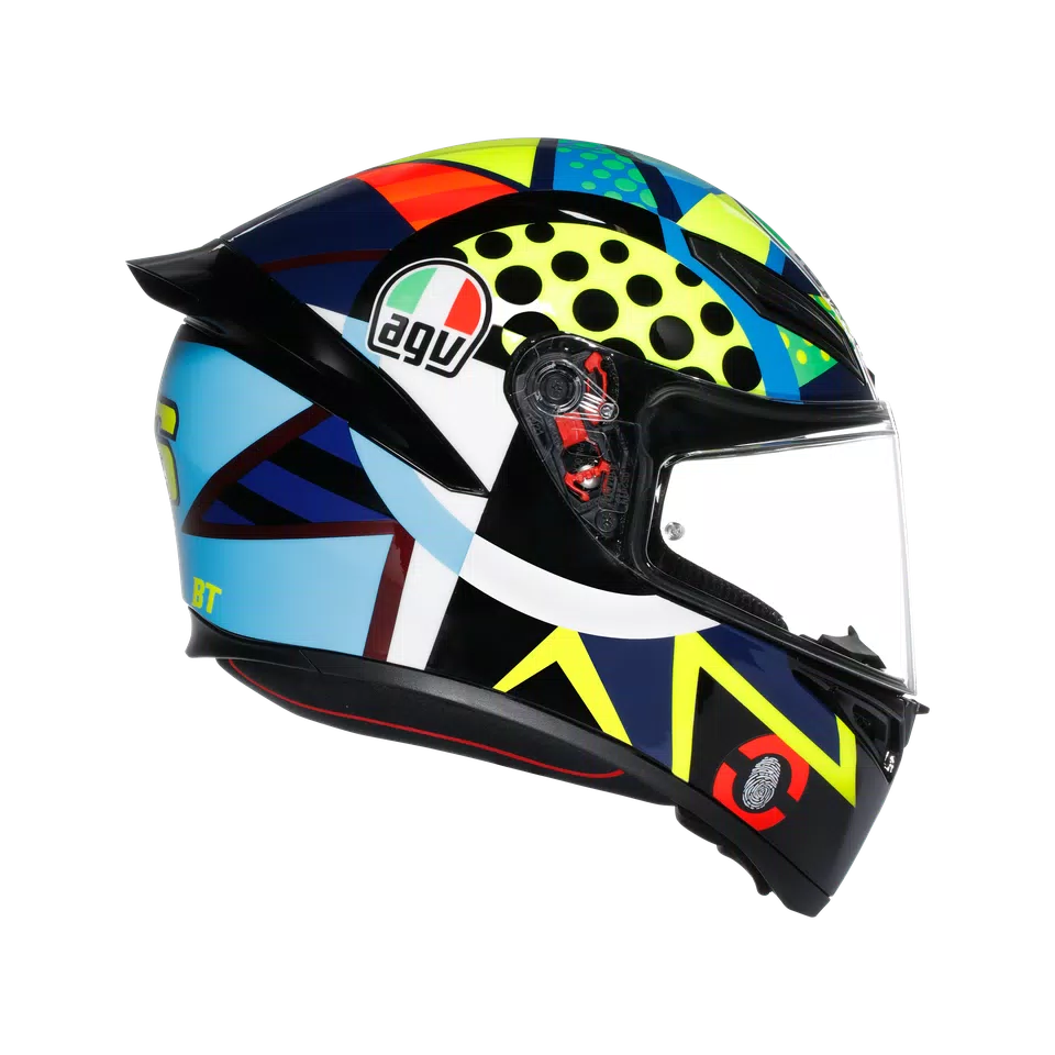 K1 S ROSSI WINTER TEST 2020 - MOTORBIKE FULL FACE HELMET DOT (E2206) -  - 3