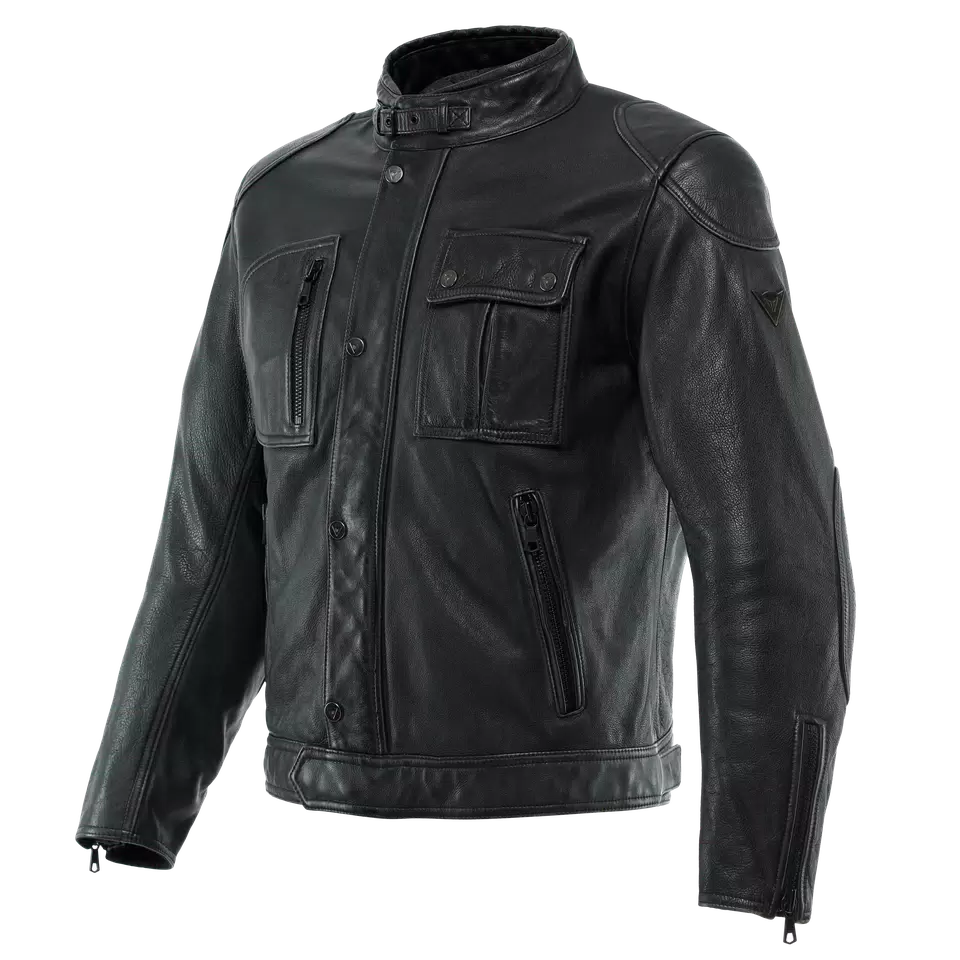 ATLAS - MEN'S MOTORCYCLE LEATHER JACKET | BLACK | Dainese ATLAS - MEN'S MOTORCYCLE LEATHER JACKET | BLACK | Dainese