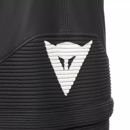 AVRO 4 - TUTA MOTO DIVISIBILE IN PELLE UOMO - BLACK/WHITE/BLUE - 5