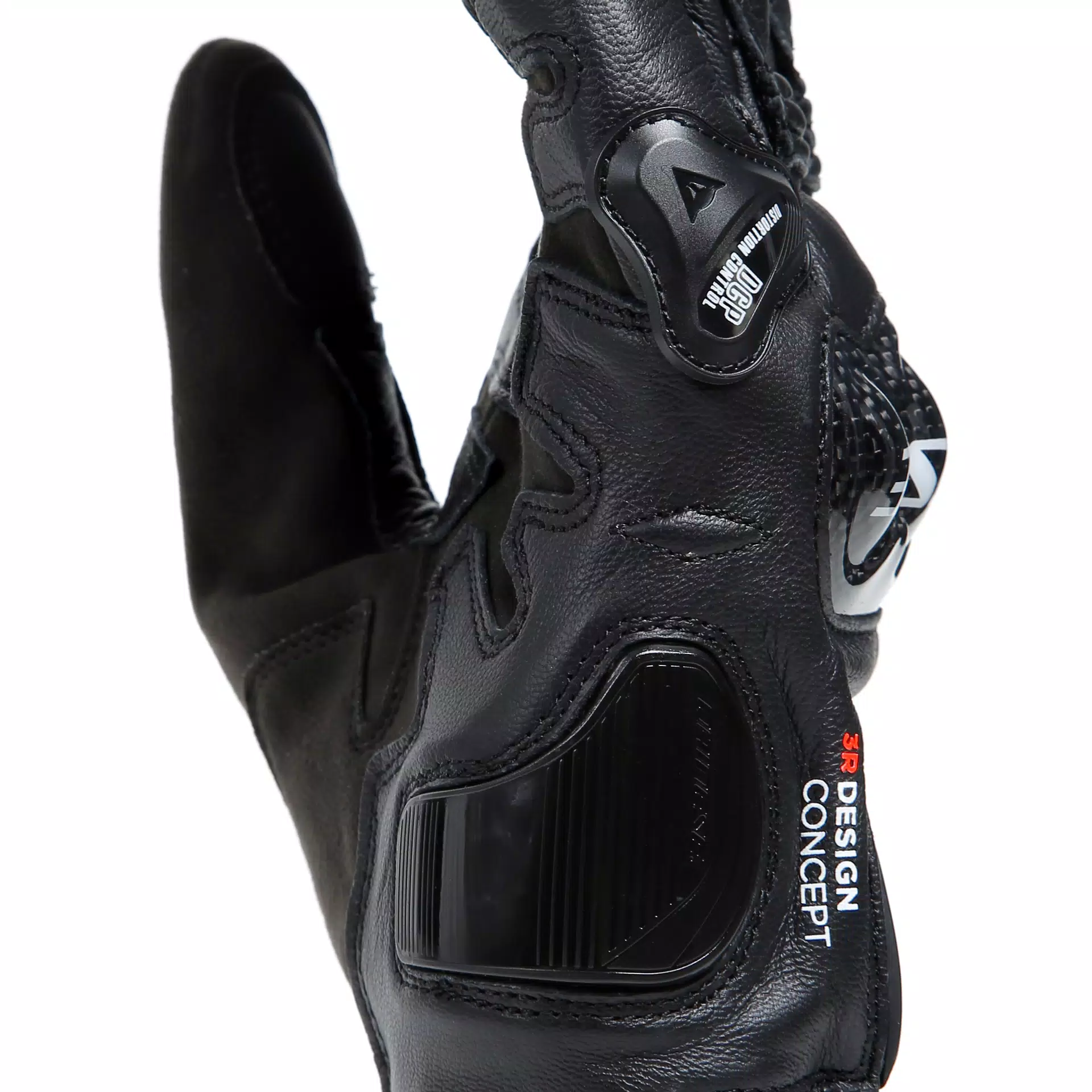 CARBON 4 - MEN'S MOTORCYCLE SHORT LEATHER GLOVES