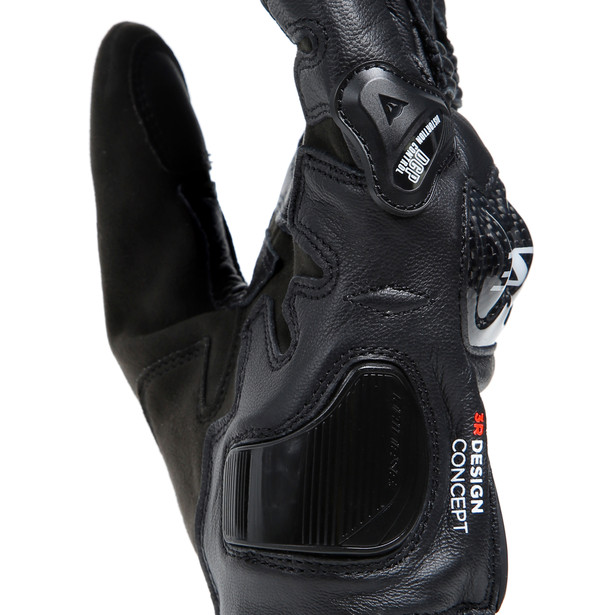 carbon-4-short-leather-gloves image number 20