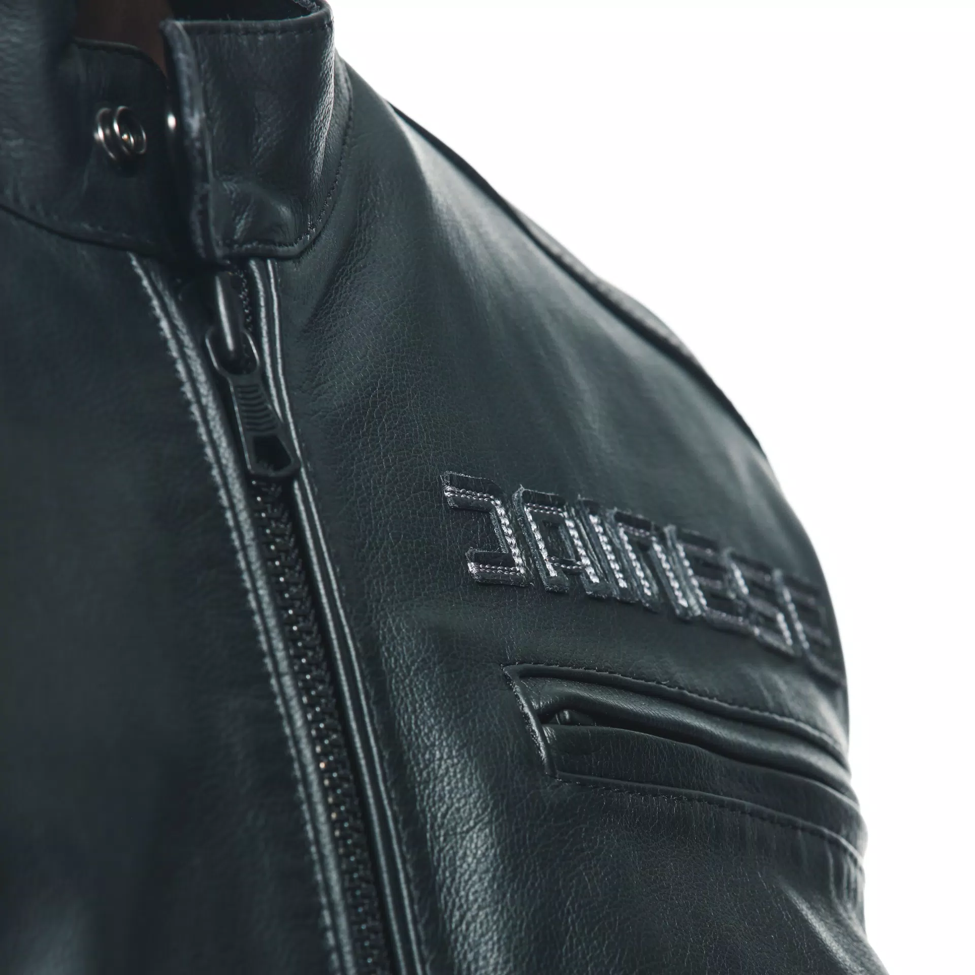 ZAURAX CHAQUETA DE CUERO MOTO HOMBRE