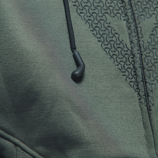 daemon-x-safety-hoodie-giacca-moto-in-tessuto-uomo-green-black image number 9