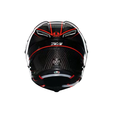 PISTA GP RR PERFORMANTE CARBON/RED - CASQUE MOTO INTÉGRAL E2206 DOT -  - 5