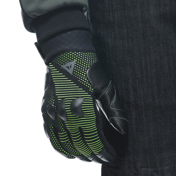 unruly-ergo-tek-gloves-anthracite-acid-green image number 6