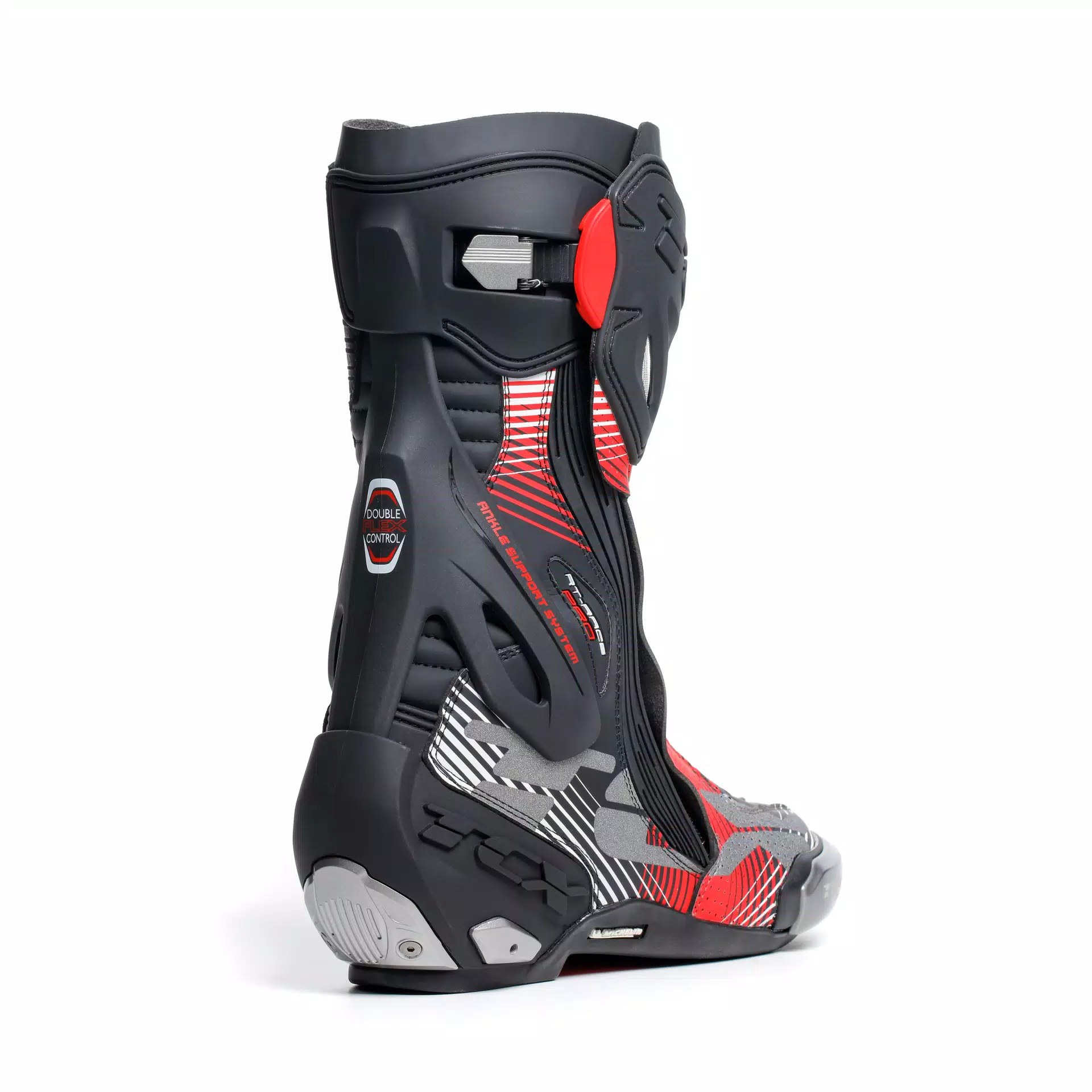 RT-RACE PRO AIR MEN'S MOTORCYCLE RACING BOOTS - BLACK/RED/WHITE