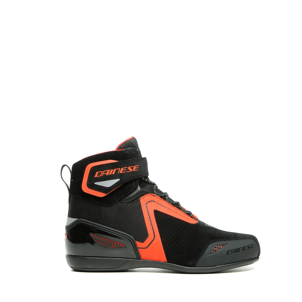 energyca-air-scarpe-moto-estive-uomo-black-fluo-red image number 1