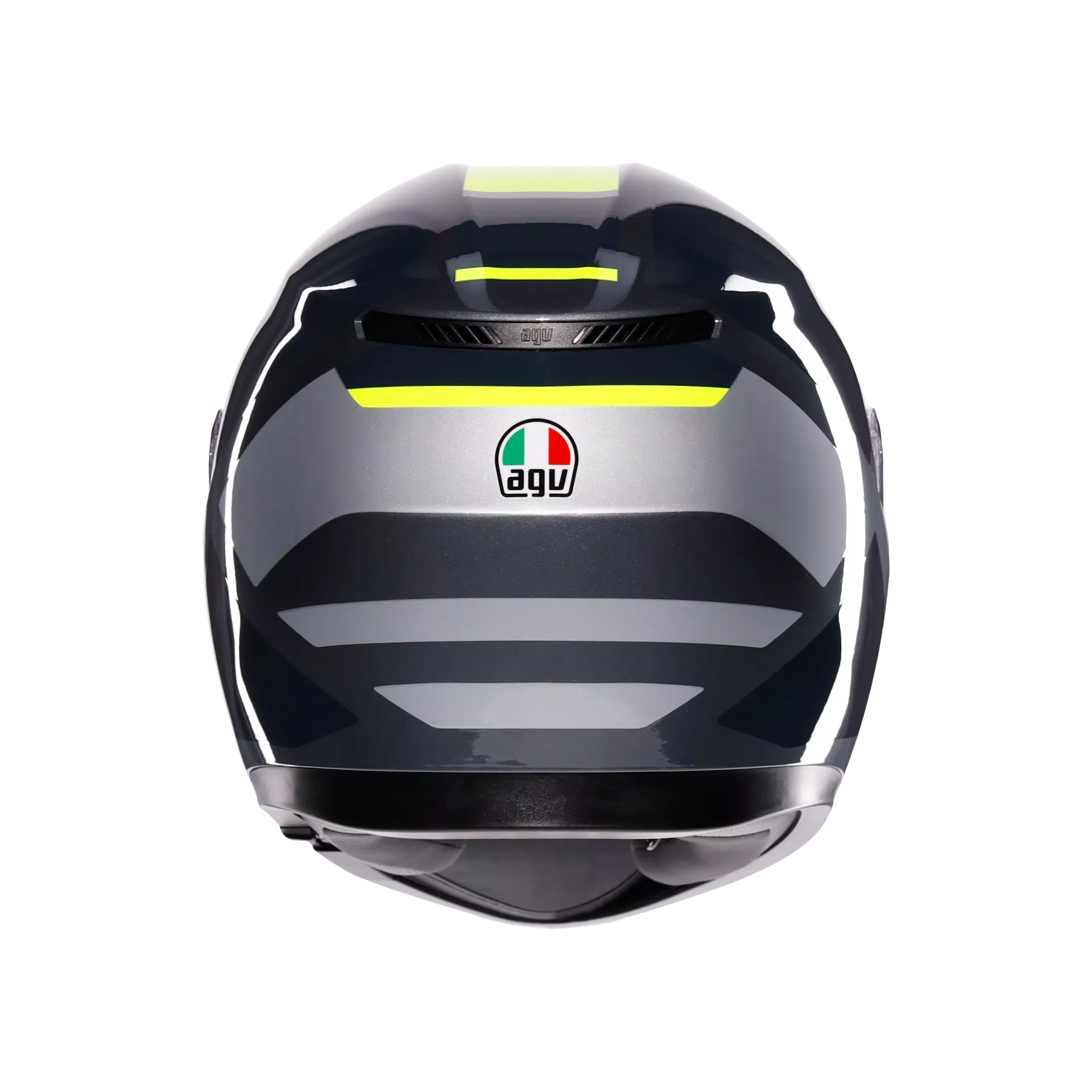K3 SHADE GREY/YELLOW FLUO - CASQUE MOTO INT&Eacute;GRAL E2206