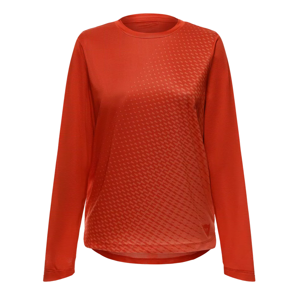 HG AER JERSEY LS - WOMEN'S LONG SLEEVE BIKE T-SHIRT - RED - 1