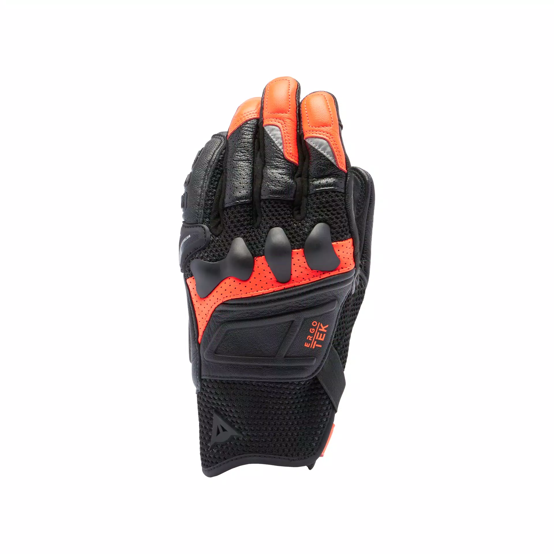X-RIDE 2 ERGO-TEK - MEN'S MOTORCYCLE GLOVES | BLACK/RED FLUO | Dainese