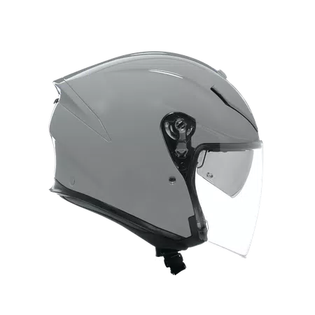 K5 JET EVO MONO NARDO GREY - MOTORBIKE OPEN FACE HELMET E2206 -  - 3