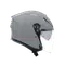 K5 JET EVO MONO NARDO GREY - MOTORBIKE OPEN FACE HELMET E2206