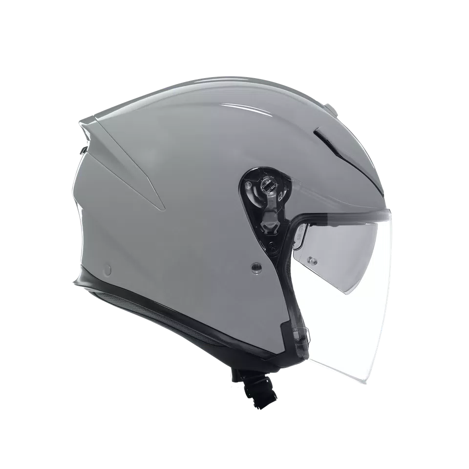 K5 JET EVO MONO NARDO GREY - MOTORBIKE OPEN FACE HELMET E2206 -  - 3