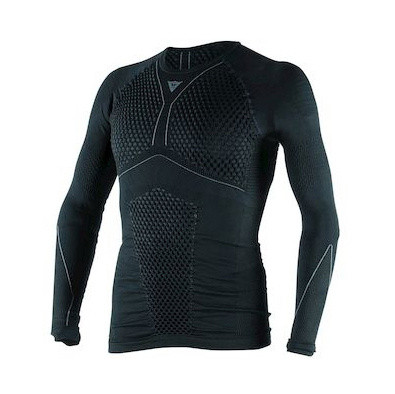 D-CORE THERMO TEE LS BLACK/ANTHRACITE- Maglie