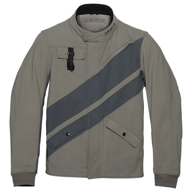 KAYES TEX JACKET FEATHER-GRAY/BUNGEE-CORD/EBONY- Textile