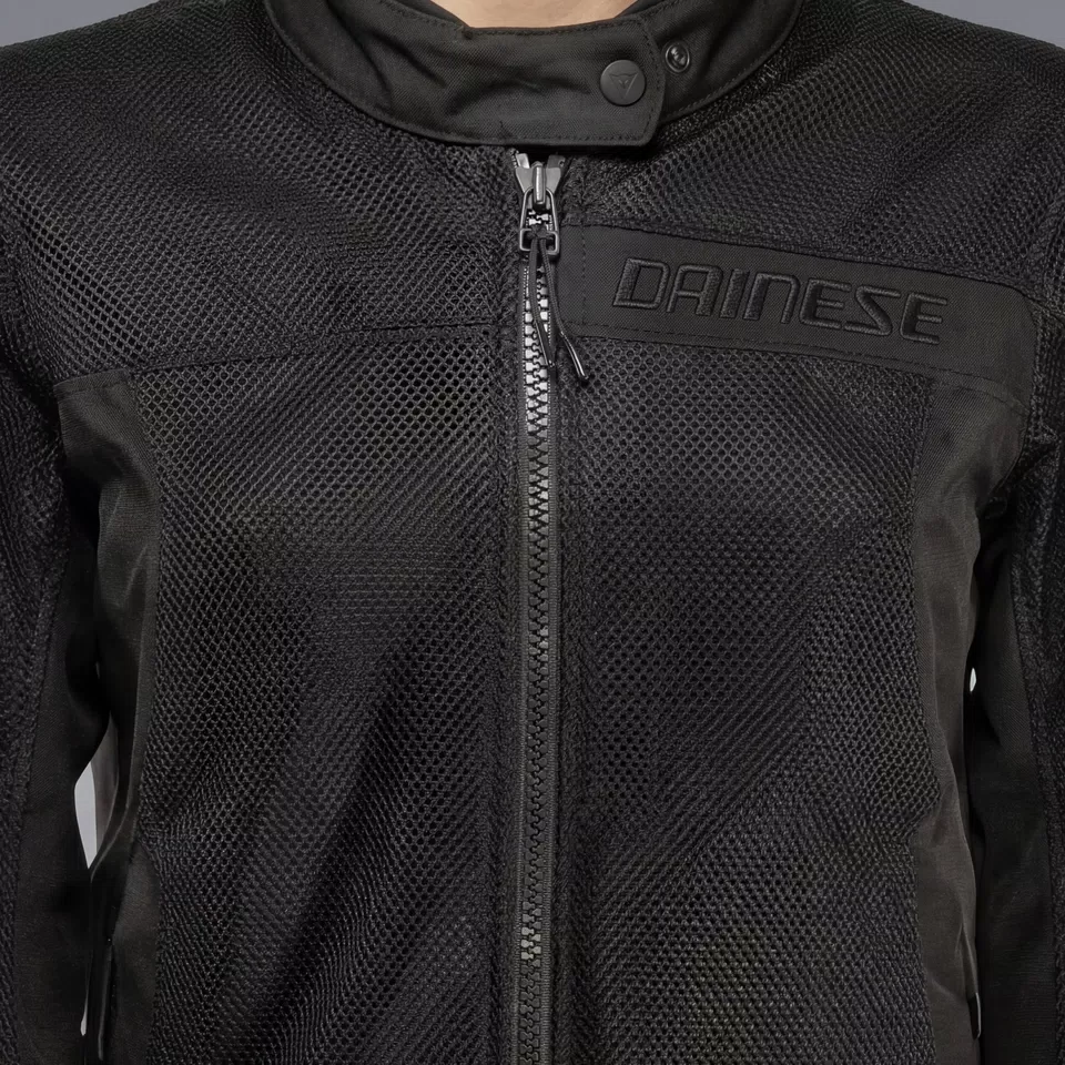 LISBONA AIR TEX - GIACCA MOTO ESTIVA IN TESSUTO DONNA - BLACK - 5