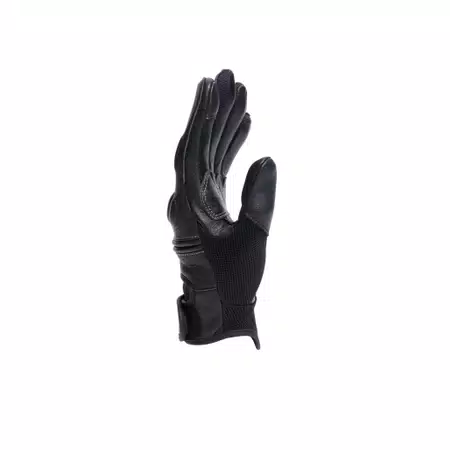 BLACKJACK 2 - VROUWEN'S VINTAGE ZOMER MOTORFIETSHANDSCHOENEN - BLACK/BLACK - 2