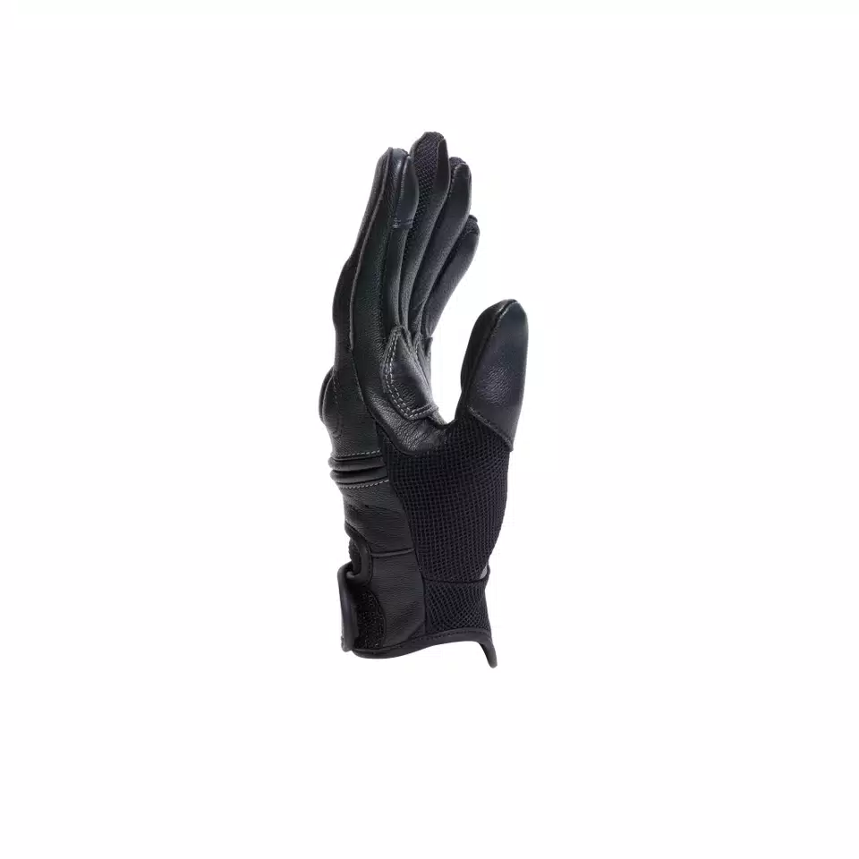 BLACKJACK 2 - WOMEN'S VINTAGE SUMMER MOTORCYCLE GLOVES - BLACK/BLACK - 2