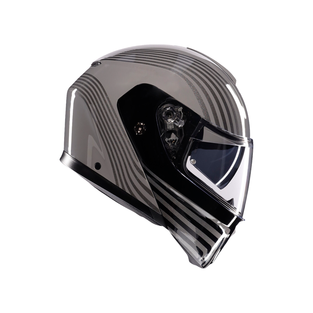 streetmodular-iseo-grey-black-motorbike-flip-up-helmet-e2206 image number 2