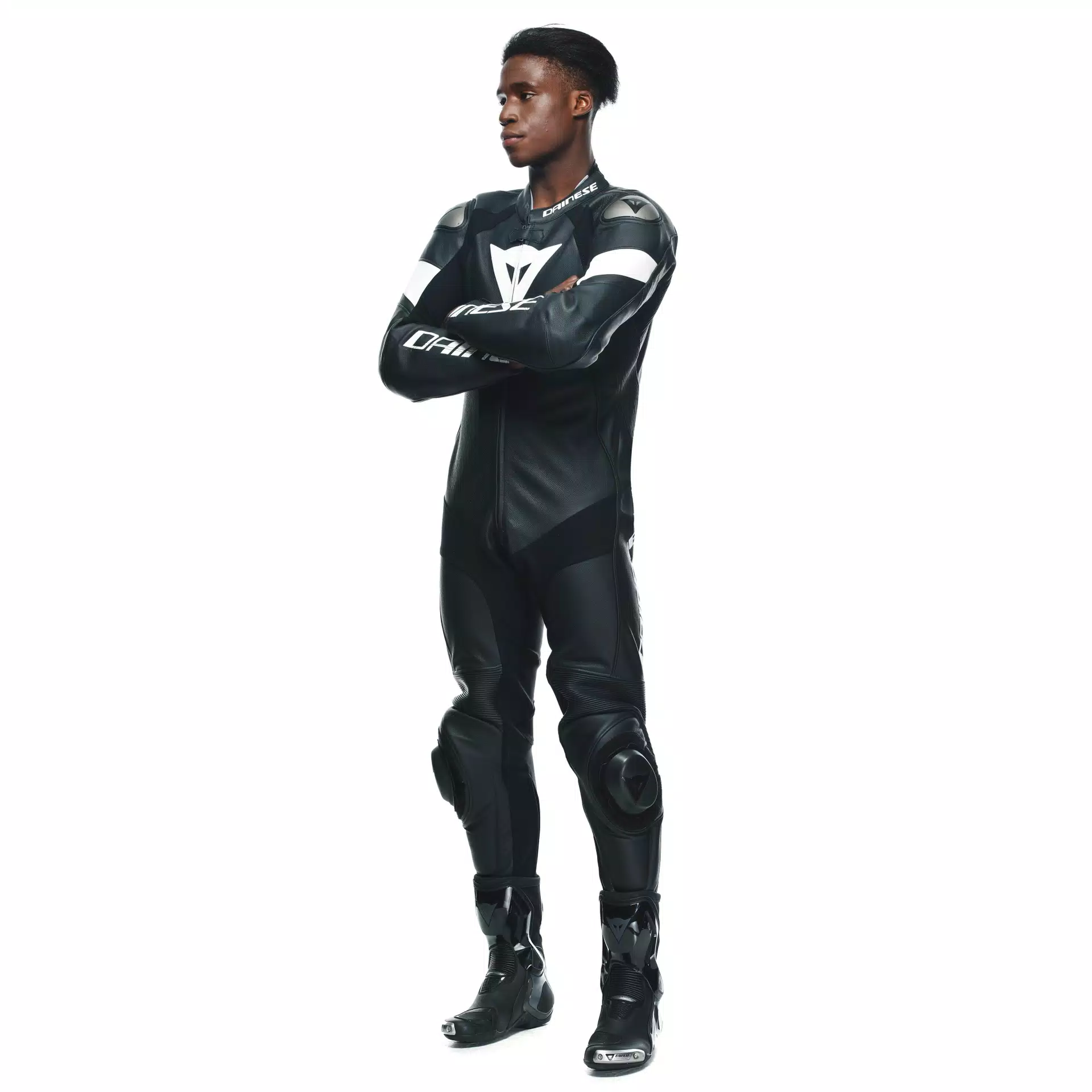 TOSA - MEN'S 1-PIECE MOTORCYCLE PERFORATED LEATHER SUIT