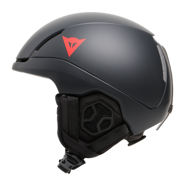 elemento-ski-helmet-black-red image number 3